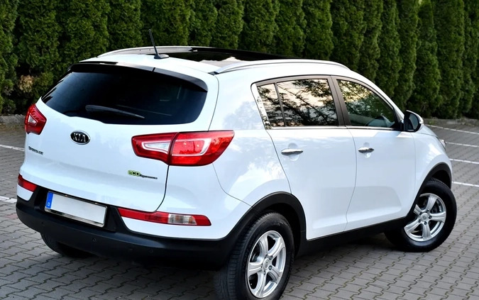 Kia Sportage cena 39900 przebieg: 161000, rok produkcji 2011 z Jasień małe 781